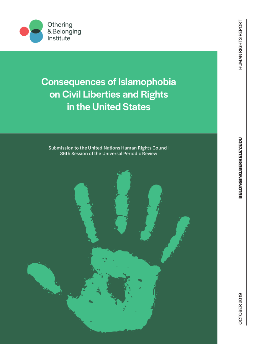 Cover image of the Civil Liberties and rights report