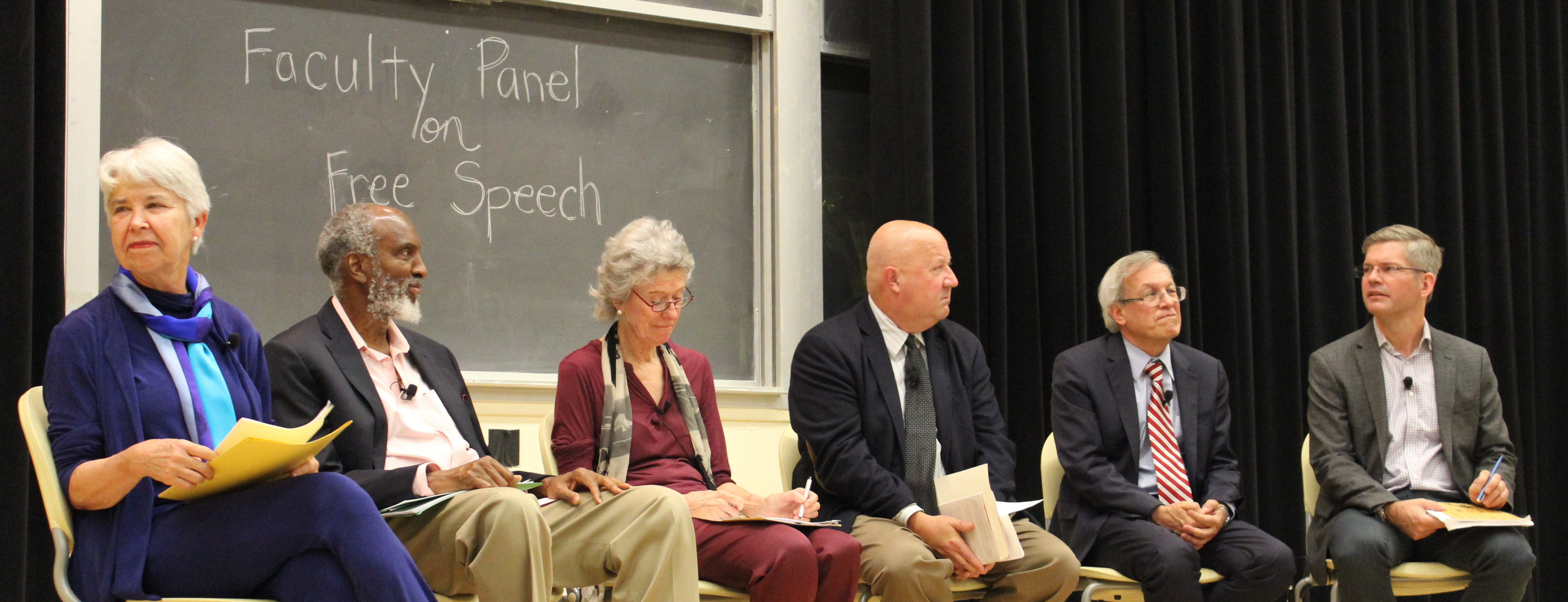 Faculty panel on free speech