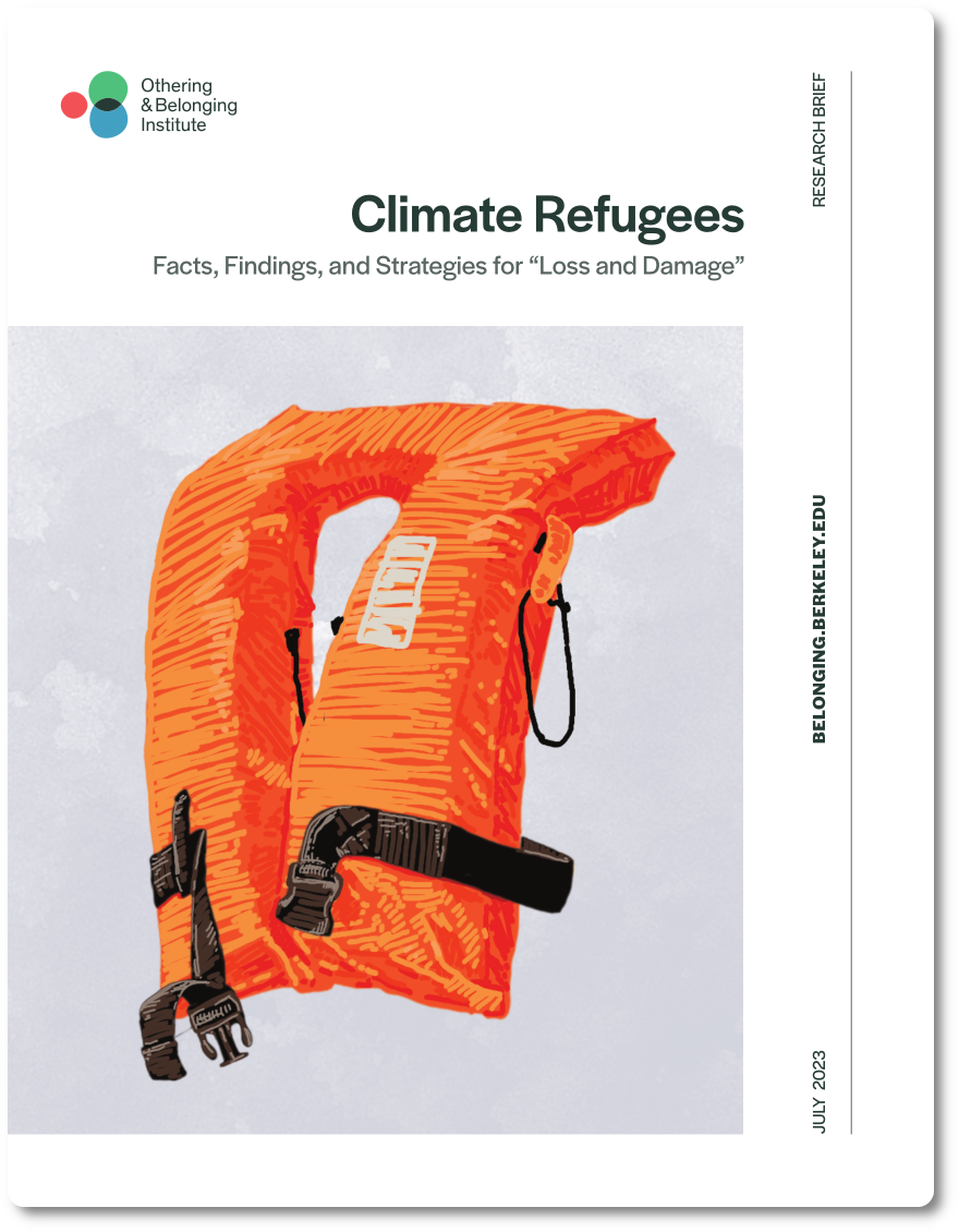 Cover of Climate Refugees report