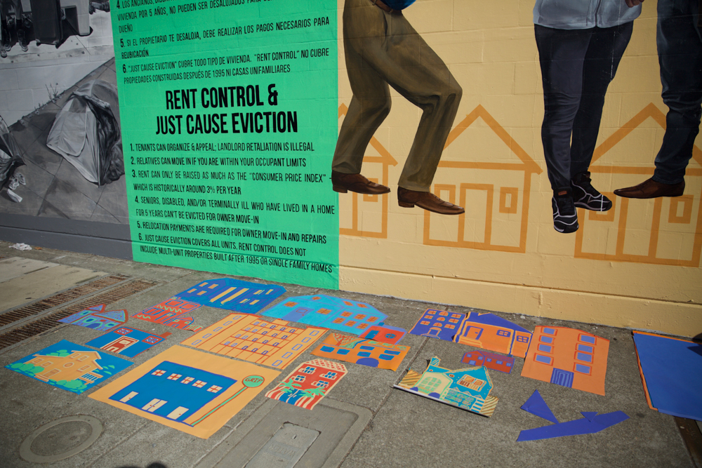 Image on Video: New Bay Area mural humanizes housing crisis