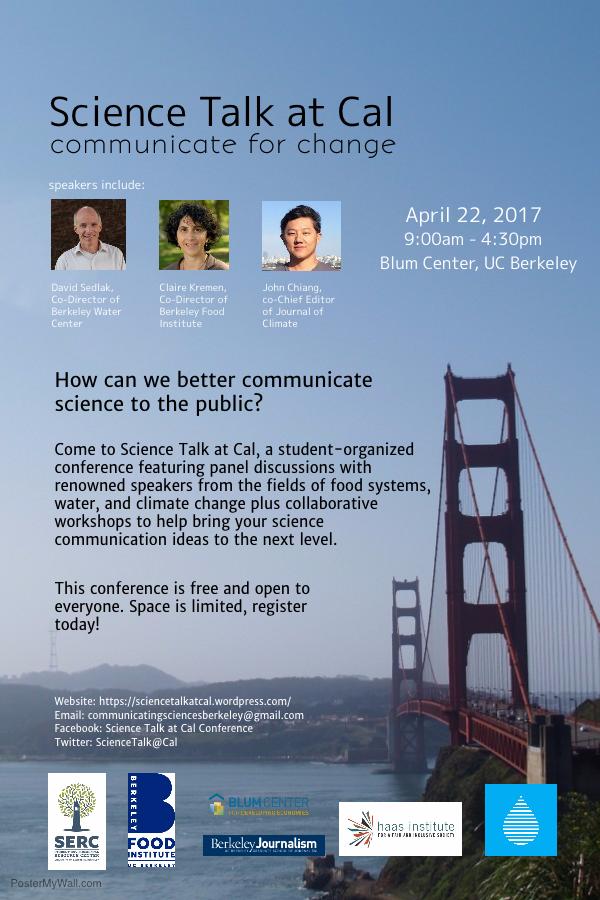 Science Talk at Cal: Communicate for Change