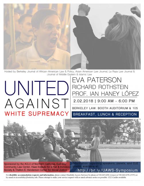 Image on Berkeley Law Symposium: United Against White Supremacy