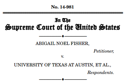 Cover of legal brief