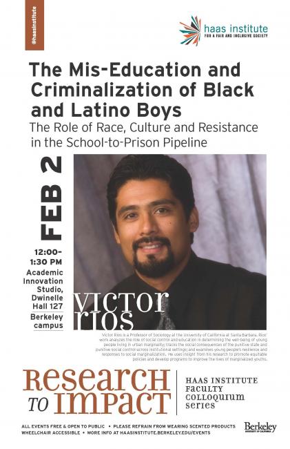 Image on ​Victor Rios on "the Mis-Education and Criminalization of Black and Latino Boys"
