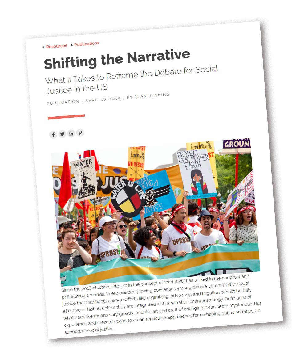 Shifting the Narrative essay cover