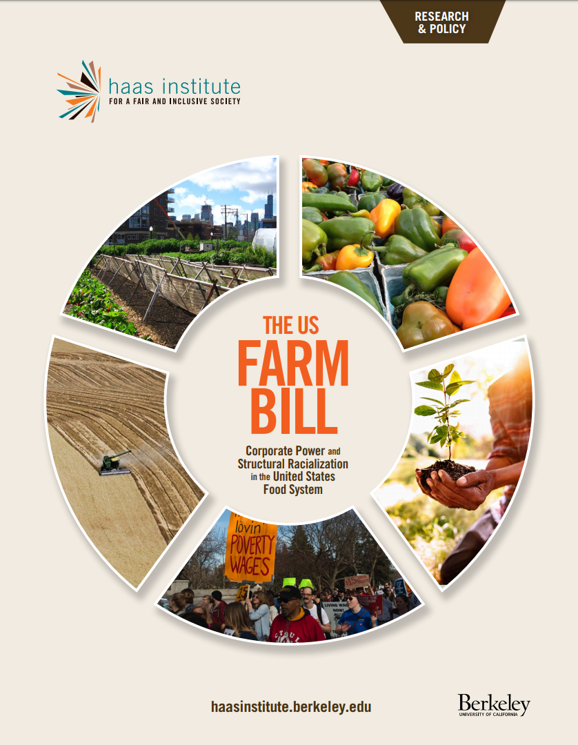 Cover of the Farm Bill report