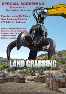 Land Grabbing Movie Flyer